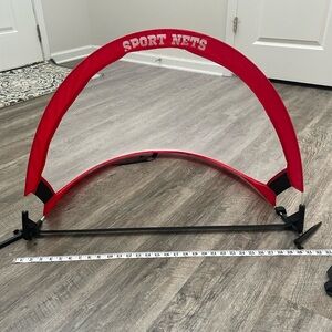 Pop up soccer goals